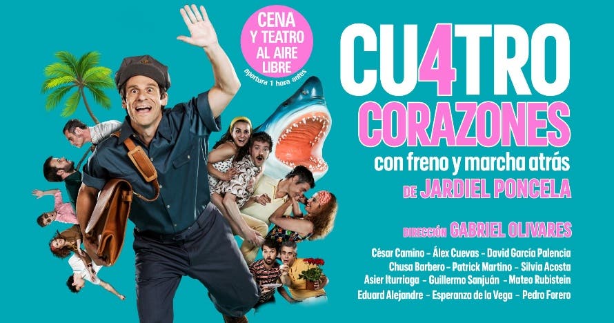 Cuatro corazones con freno y marcha atrás