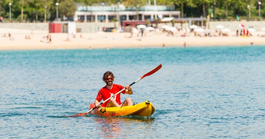 Disfruta del paddle surf o el kayak en el Centro Municipal de Vela