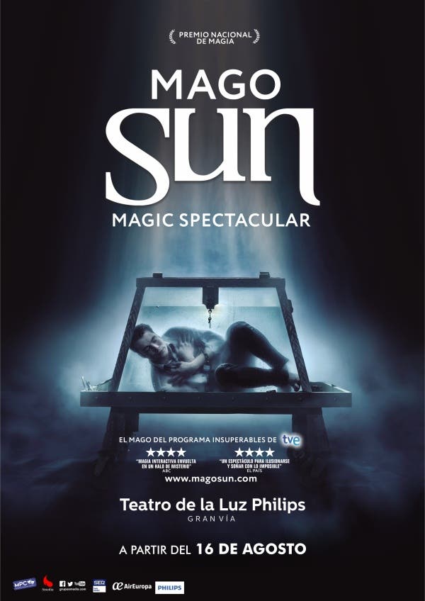 Magic Spectacular - Mago Sun en Madrid