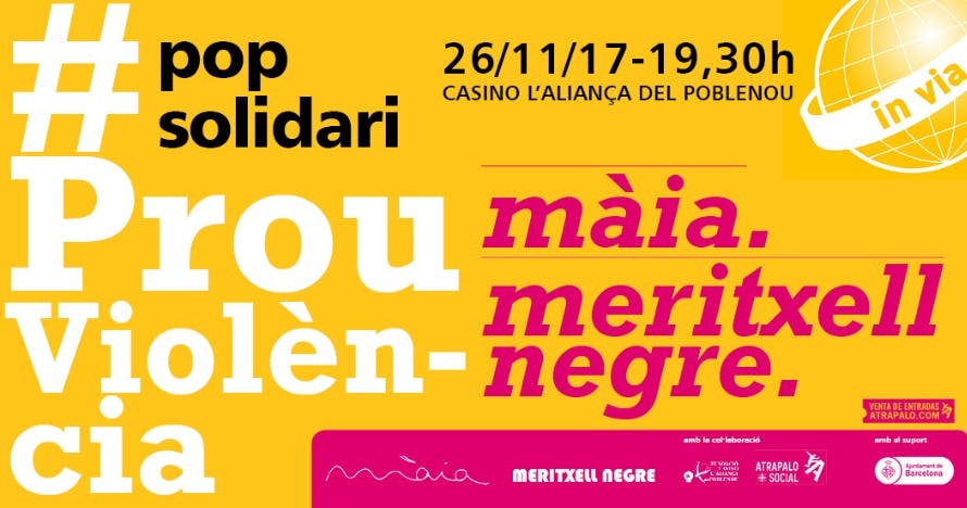 #ProuViolència - Concierto Solidario Contra la Violencia