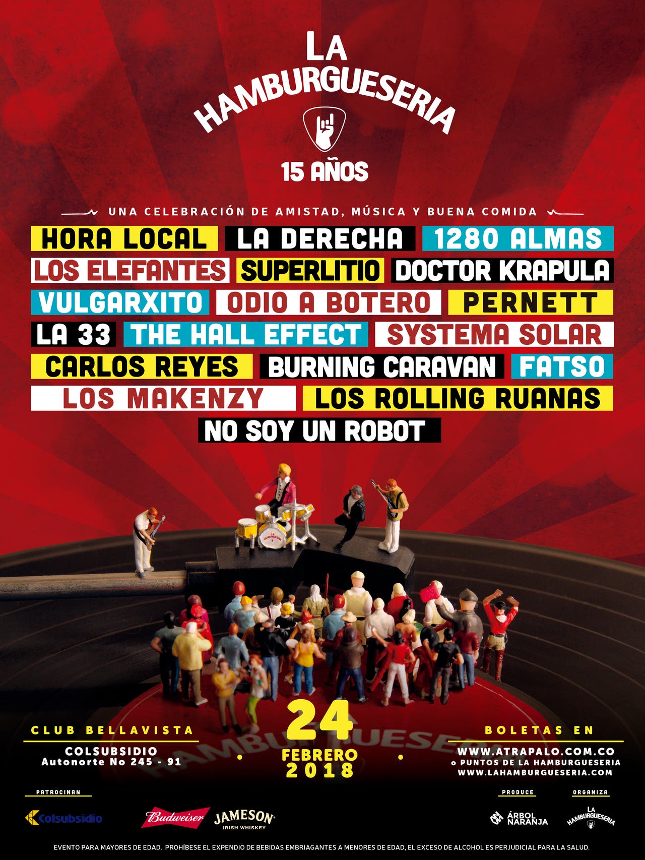 La Hamburguesería 15 años