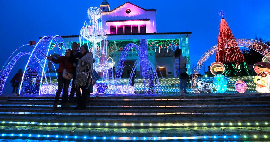 Subida al cerro de Monserrate