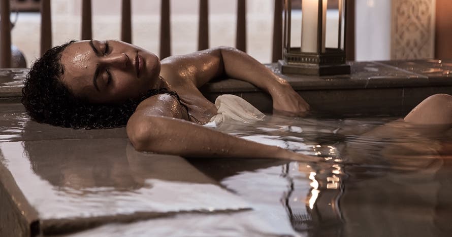 Midra 30: Ocio saludable en un Hammam: viaje del agua y masaje kessa