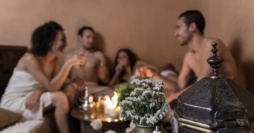 Midra 30: Ocio saludable en un Hammam: viaje del agua y masaje kessa