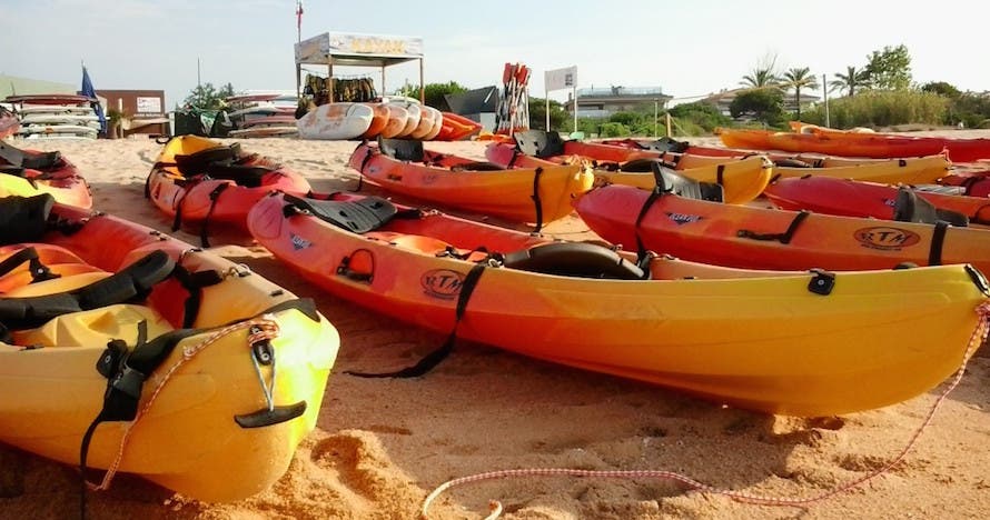 Excursión en kayak + snorkel. Ruta de las Cuevas.