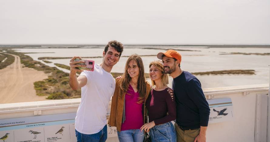 Visita a MónNatura Delta de l'Ebre