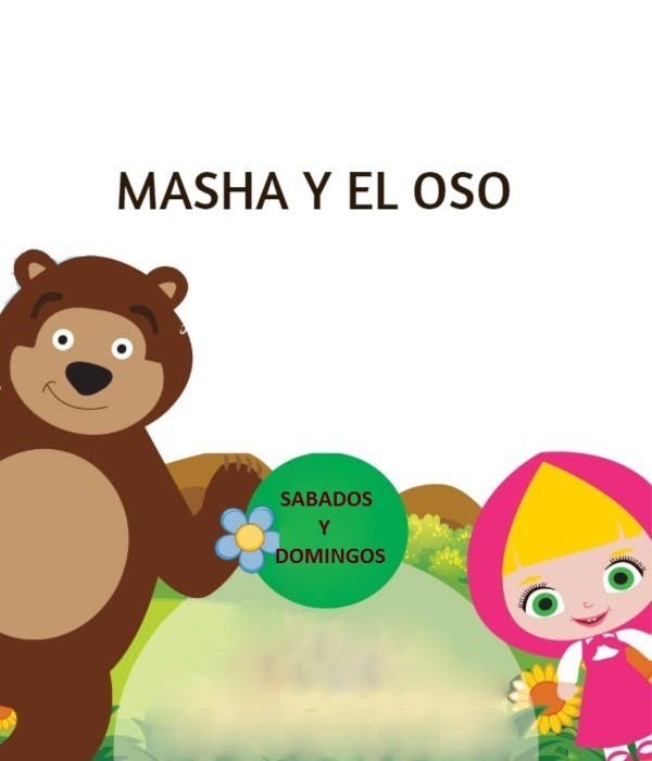 Festival de teatro infantil: Masha y el Oso en la Granja de Zenón