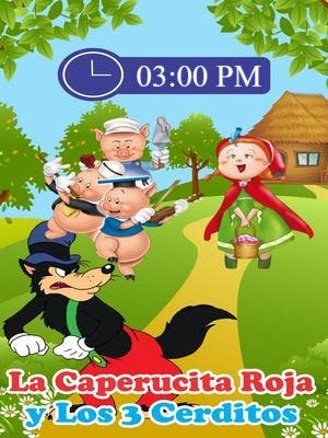 Festival de teatro infantil: Caperucita Roja y los 3 Cerditos