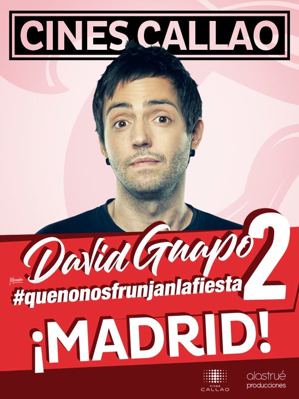 David Guapo #quenonosfrunjanlafiesta2, en Madrid