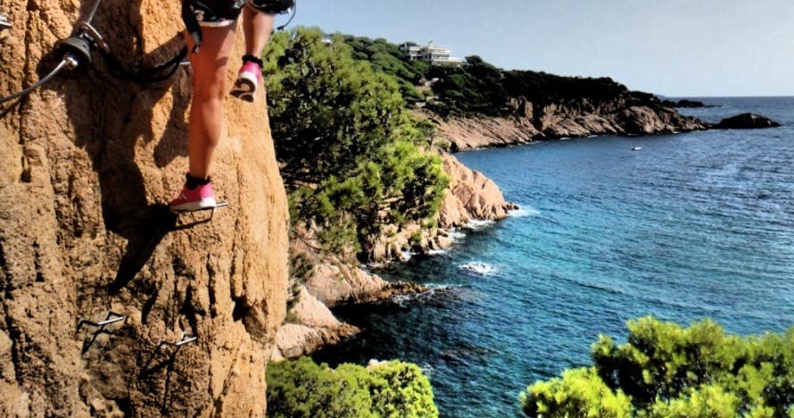 Vía Ferrata la Cala del Molí (Sant Feliu de Guíxols)