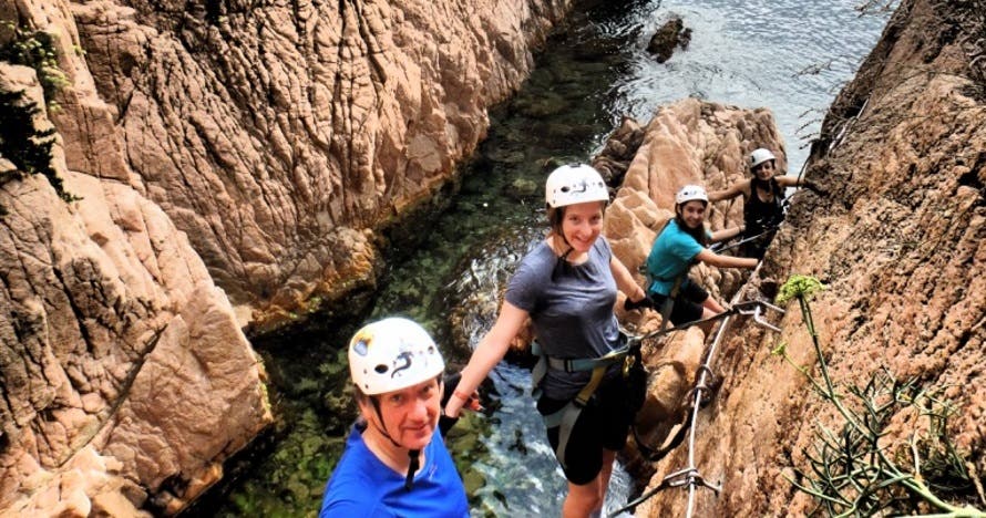 Vía Ferrata la Cala del Molí (Sant Feliu de Guíxols)