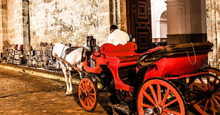 Paseo en coche de caballos por Cartagena
