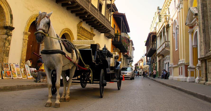 Paseo en coche de caballos por Cartagena