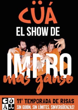 Cüá, el show de impro más ganso