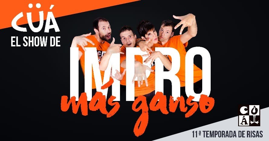 Cüá, el show de impro más ganso