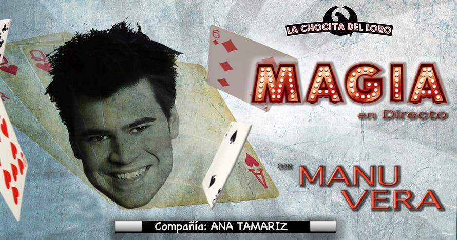 Magia en directo con Manu Vera