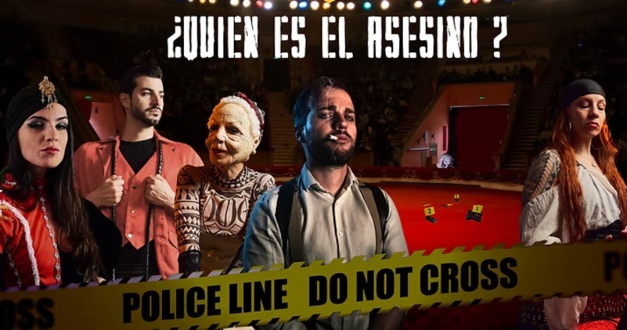 Cluedo en el circo de Big Bon: investiga, interroga y diviértete