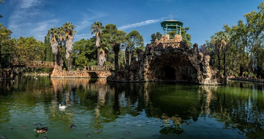 Entrada al Parc Samà en Cambrils