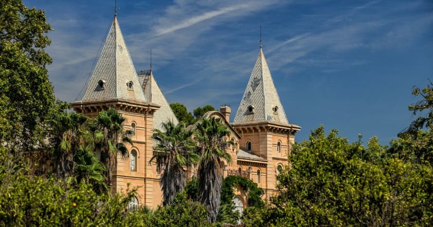 Entrada al Parc Samà en Cambrils