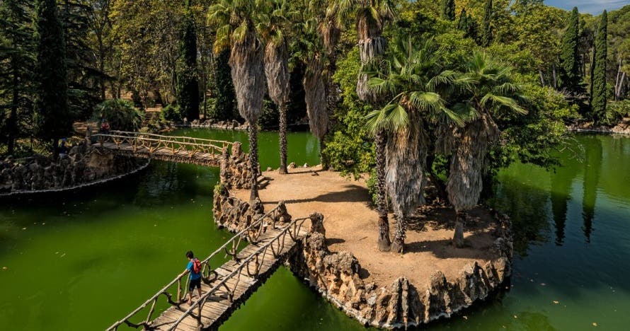 Entrada al Parc Samà en Cambrils