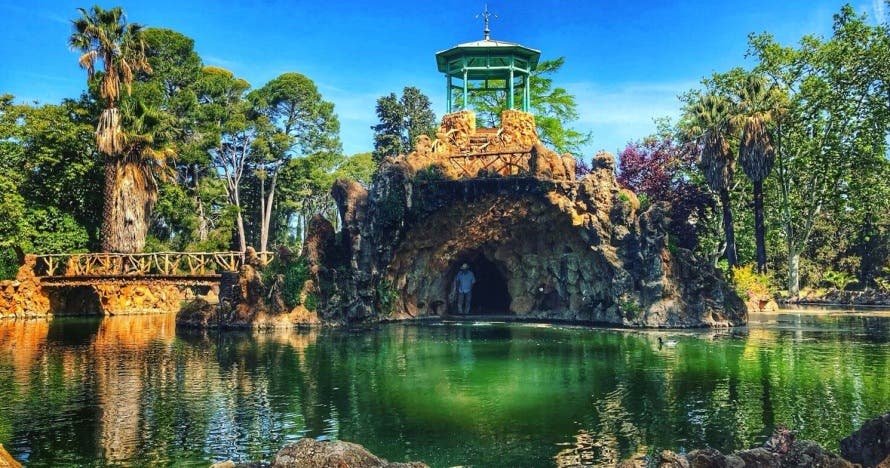 Entrada al Parc Samà en Cambrils