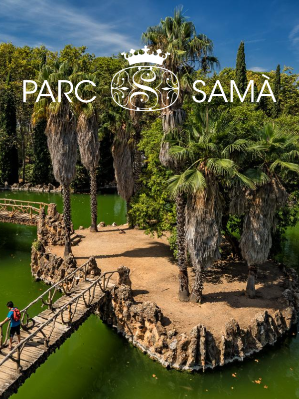 Entrada al Parc Samà en Cambrils