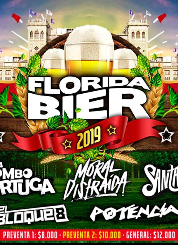 Floridabier 2019 - Moral Distraída, Agrupación Marilyn, Bloque 8 y más