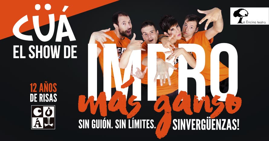 Cüá, el show de impro más ganso
