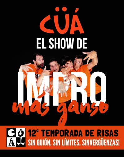 Cüá, el show de impro más ganso