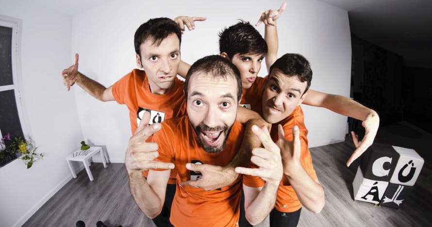 Cüá, el show de impro más ganso