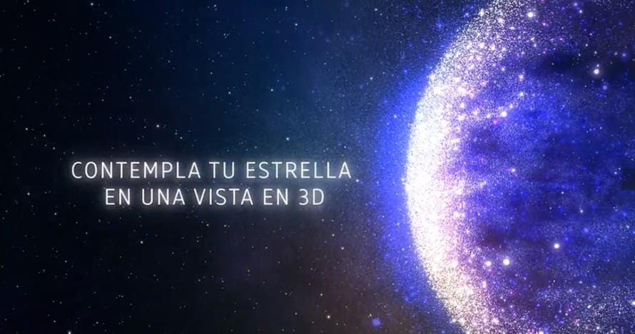 Compra y regala una estrella, con certificado de registro