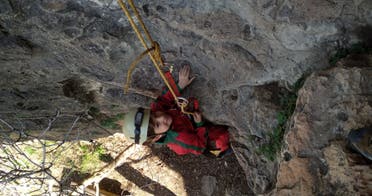 Espeleologa + escalada + tirolina= Diversin en Familia