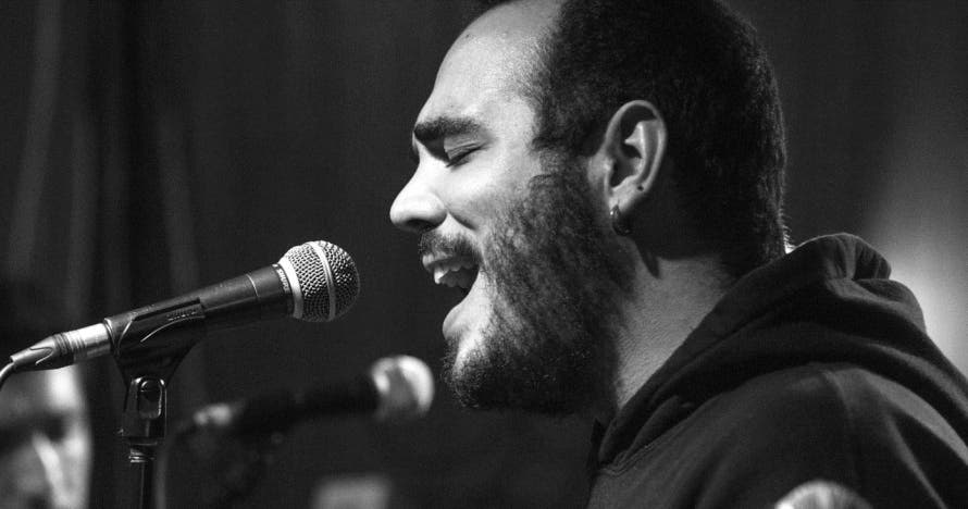 David Ros en concierto, en Barcelona