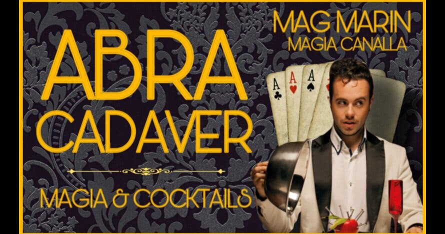 Abracadaver, Magia & Cocktails - Luis Pardo, Marín, Isaác, Matas.