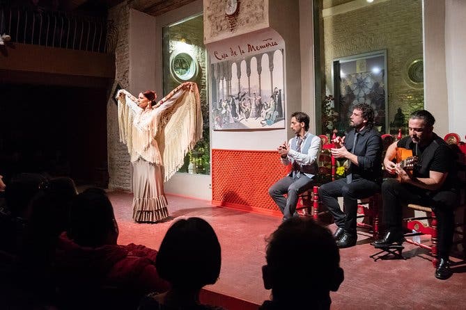 Entrada al espectáculo de flamenco en la Casa de la Memoria