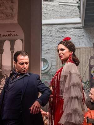 Entrada al espectáculo de flamenco en la Casa de la Memoria