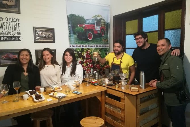 Experiencia cata de degustación de café en Divino Café Especial
