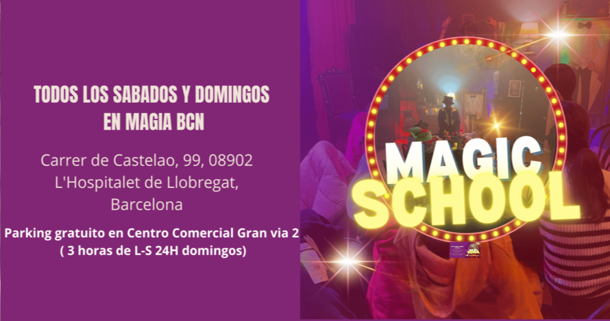 Magic School en la casa de Harry Potter Magia BCN