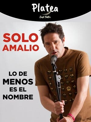 Solo Amalio en Platea