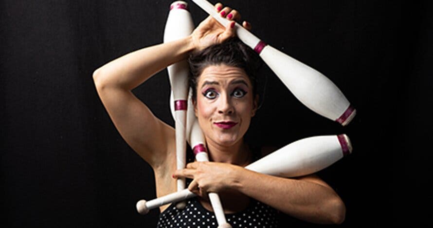 ¡Qué circo de mujer!