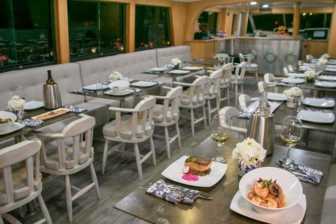 Cena en la Bahia de Cartagena en Sibarita Master