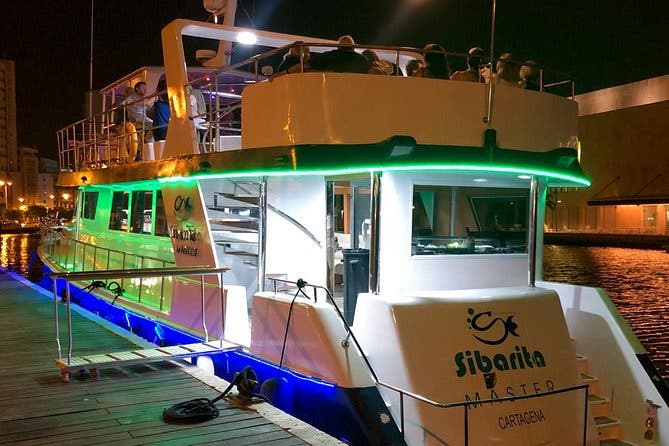 Cena en la Bahia de Cartagena en Sibarita Master