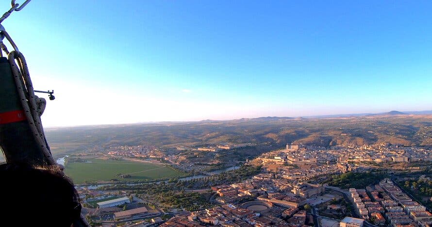 Viaje en globo sobre Toledo 