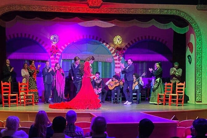 Entrada al espectáculo de flamenco en el Palacio Andaluz