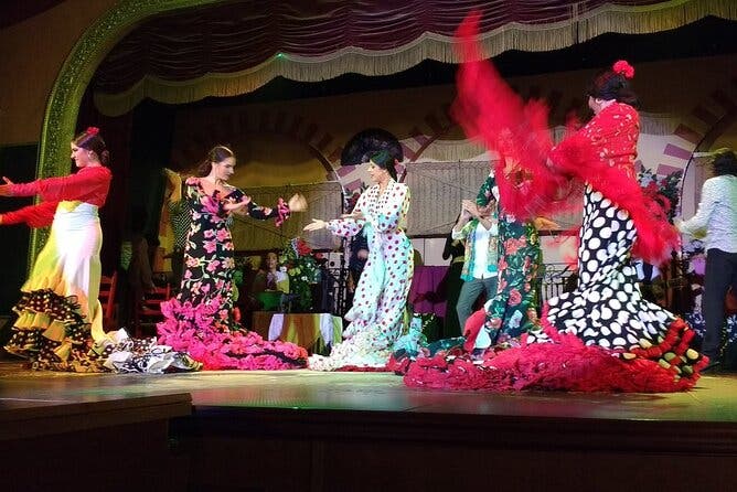 Entrada al espectáculo de flamenco en el Palacio Andaluz