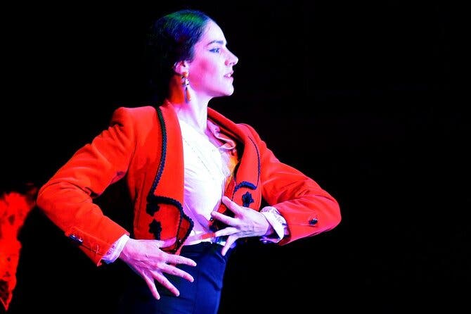 Entrada al espectáculo de flamenco en el Palacio Andaluz