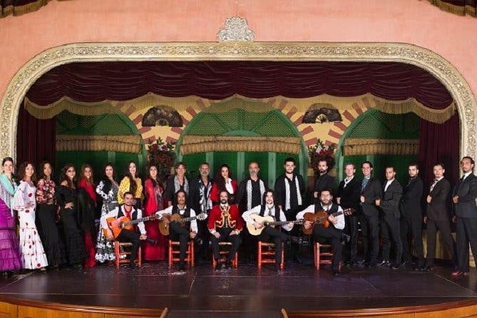 Entrada al espectáculo de flamenco en el Palacio Andaluz