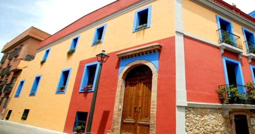 Entrada al  Museu del Còmic i la il·lustració