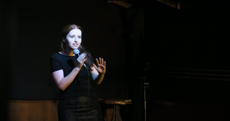 Silvia Sparks. El show de humor negro