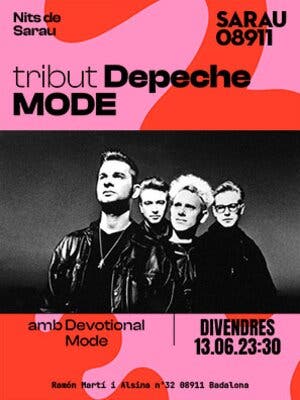 Tributo Depeche Mode con Devotional Mode - Sarau08911